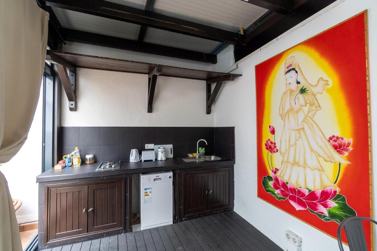 Terraza Tailandia Apartment Sevilla Bagian luar foto